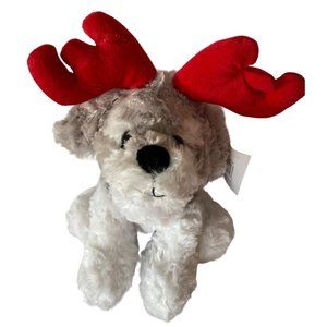 Plush Christmas Dog Stocking Stuffer 11" Xmas NWT Puppy Doggie